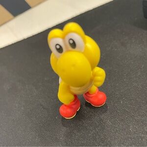 Koopa Troopa Turtle Villain Super Mario Bros Yellow and Red Figurine